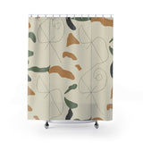 Scandinavian Style Shower Curtain