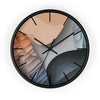 Abstract Pattern Wall Clock
