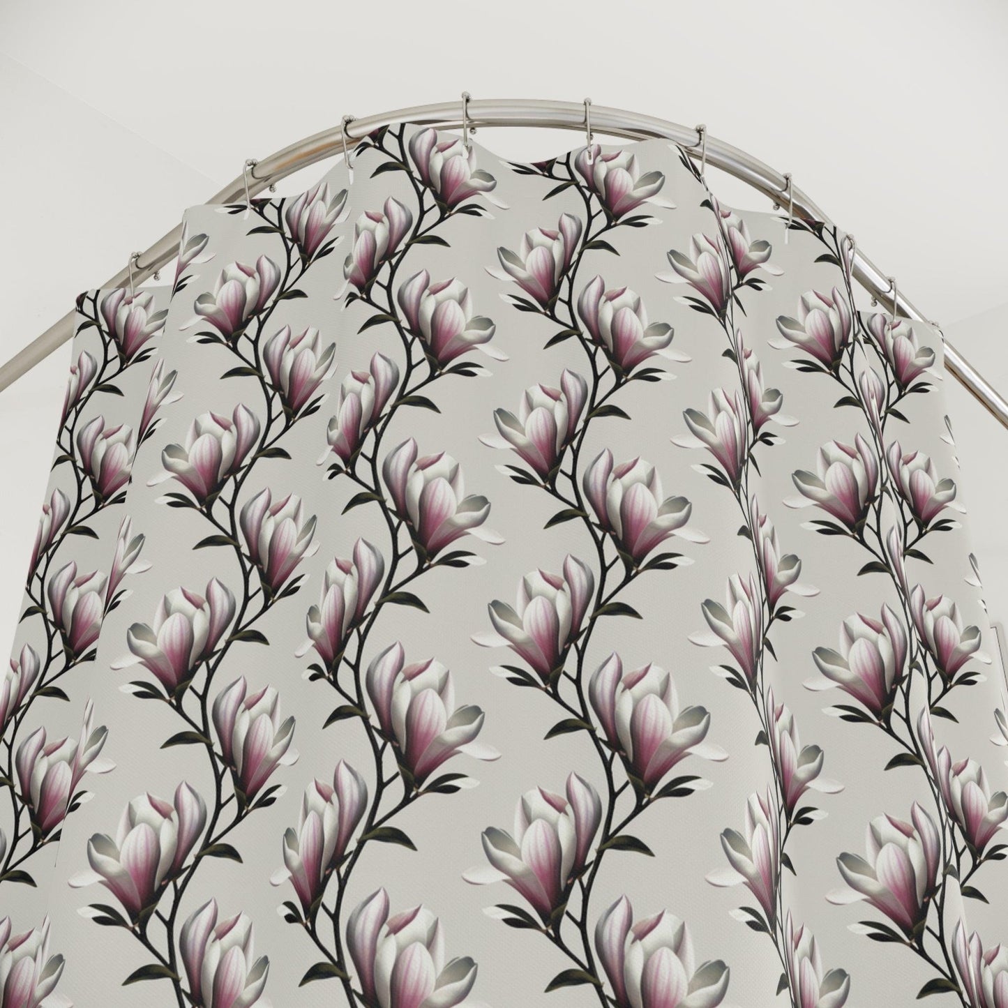 Magnolia Flower Shower Curtains - CEZBE