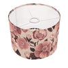 Floral Arc Floor Lamp Shade with Ring (Made in USA)
