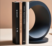 Modern Circular Bookend