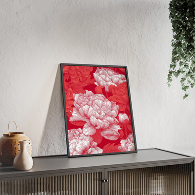 Vibrant Floral Wall Art Poster