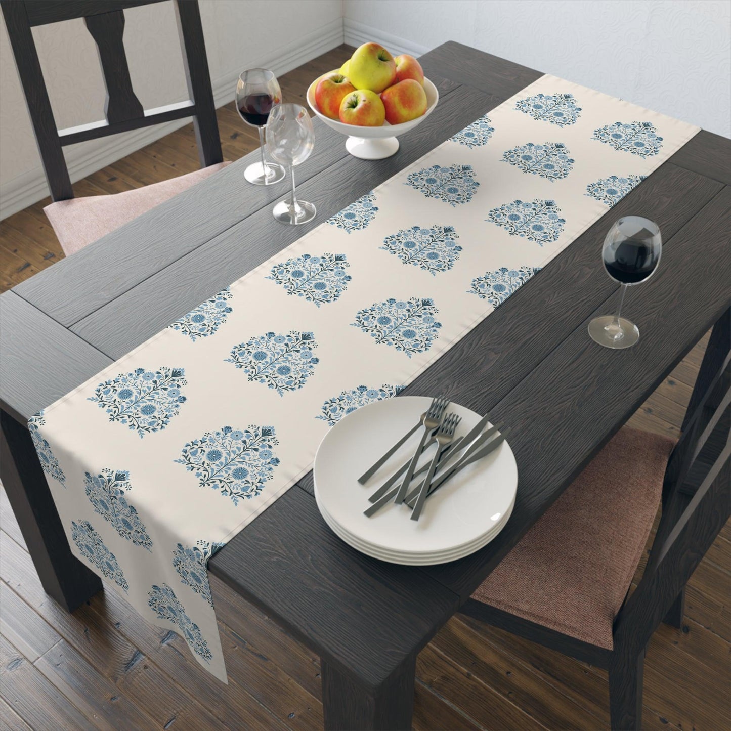 Italian Blue Table Runner - CEZBE