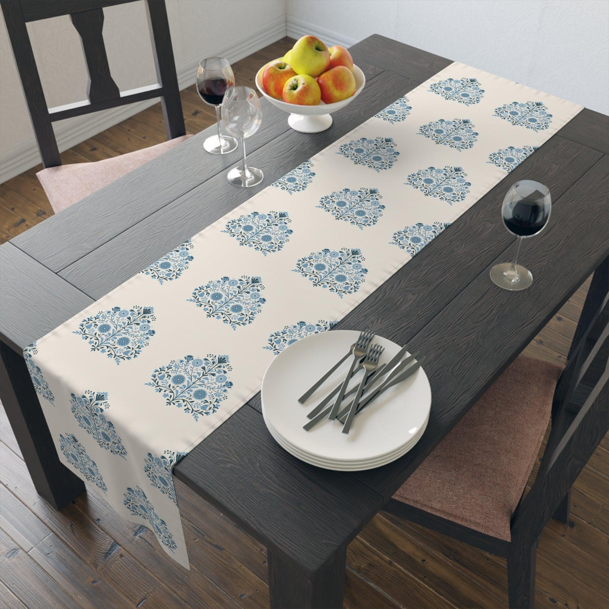Italian Blue Table Runner - CEZBE