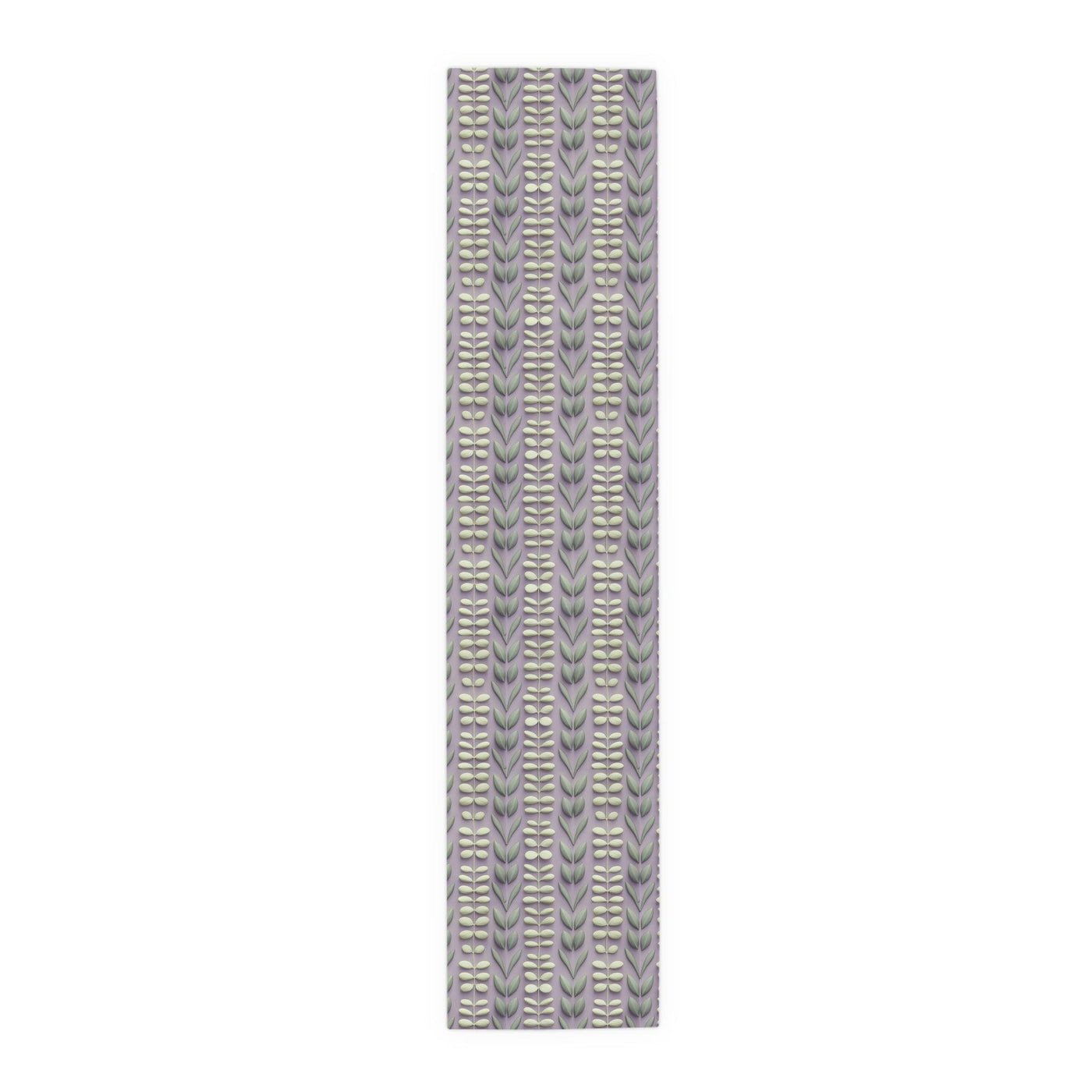Botanical Plant Floral Leaves Table Runner - CEZBE