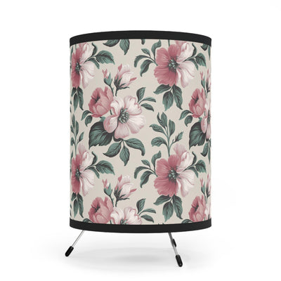 Flower Pattern Tripod Lamp - CEZBE