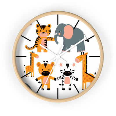 Forest Animal Themed Wall Clock - CEZBE