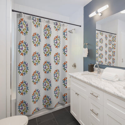 Colorful Butterflies Shower Curtains - CEZBE