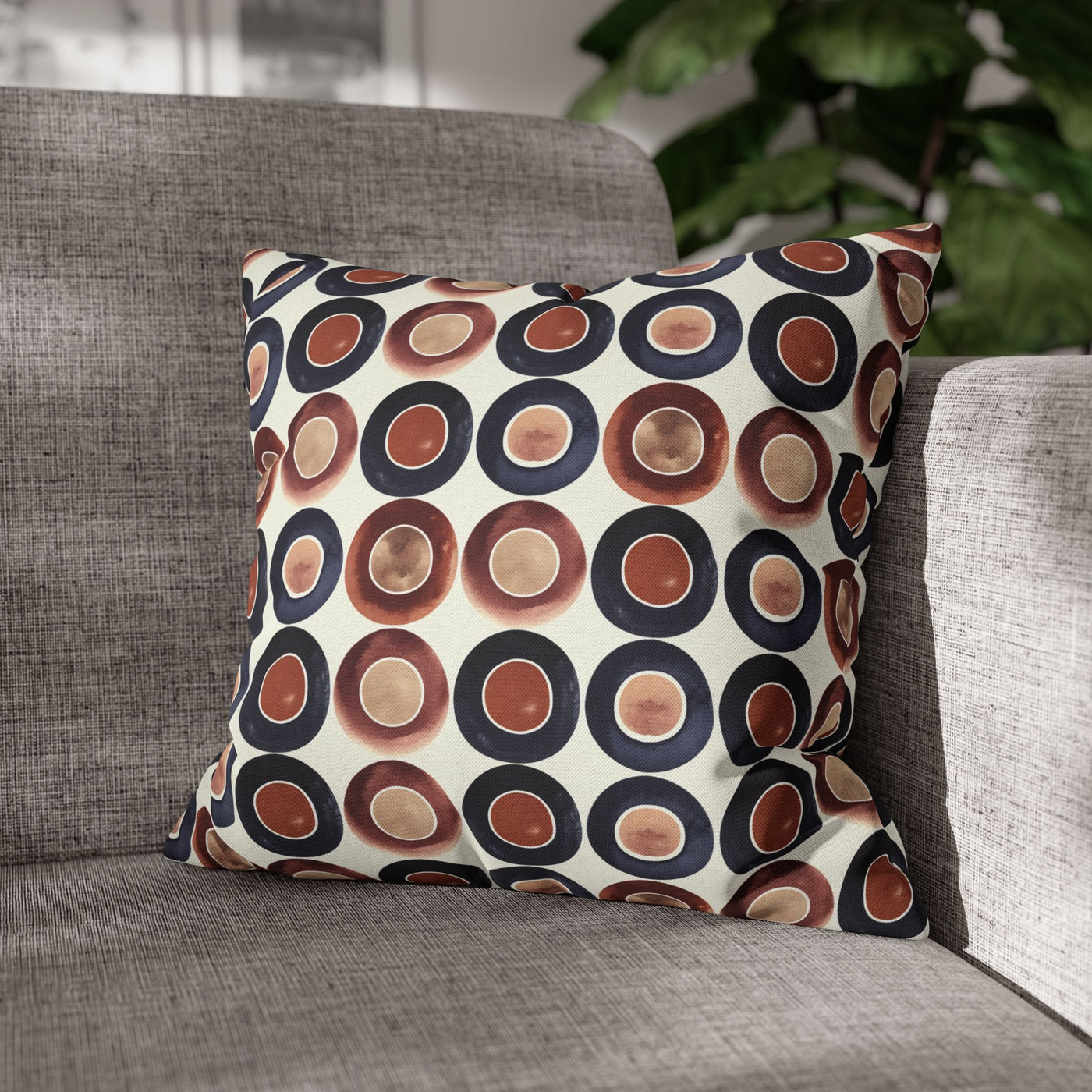 Mocca Mousse Square Pillowcase