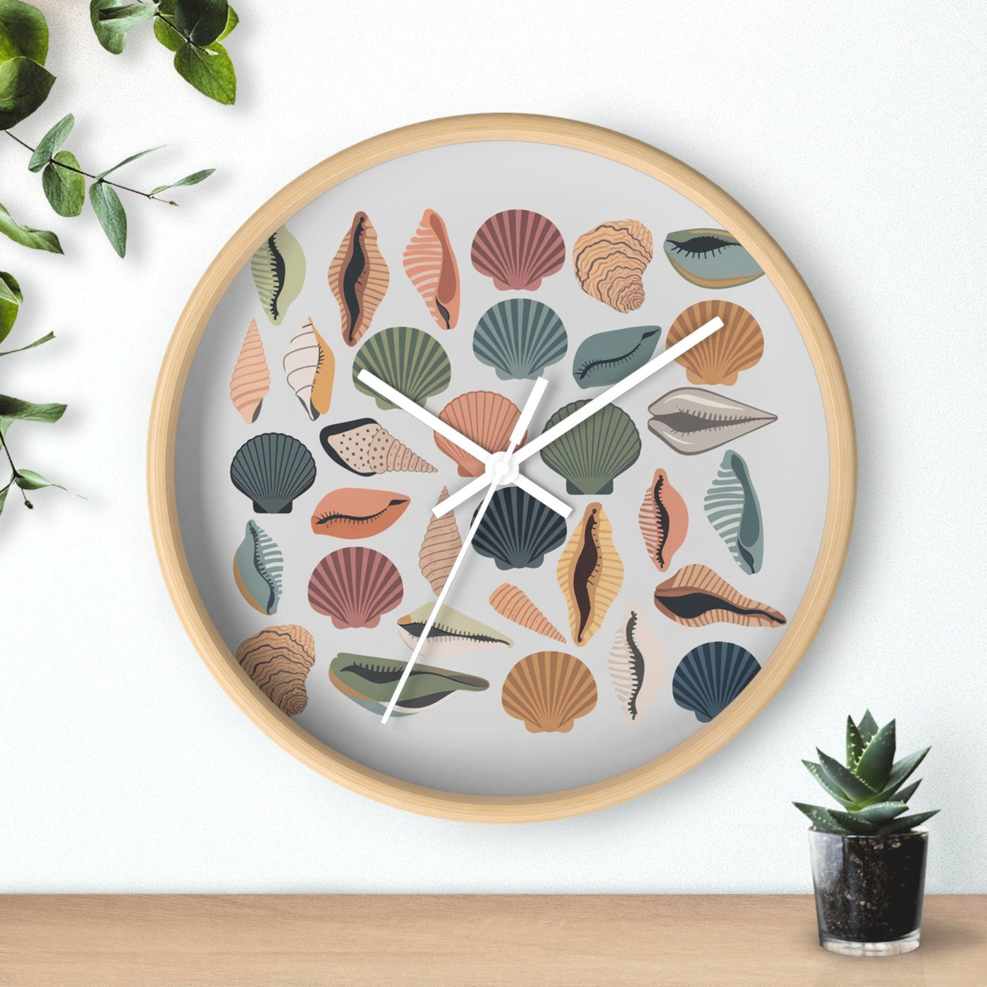 Sea Shell Wall Clock - CEZBE