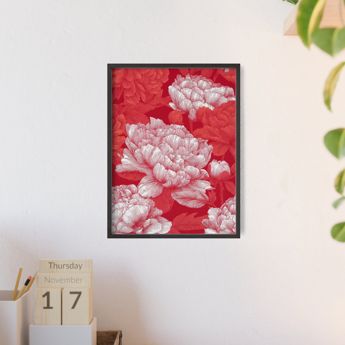 Vibrant Floral Wall Art Poster