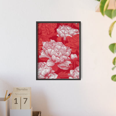 Vibrant Floral Wall Art Poster
