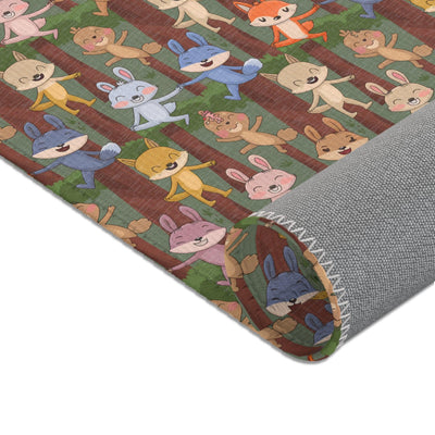 Rabbit Nursery Area Rugs - Kids Bedroom Carpet - CEZBE