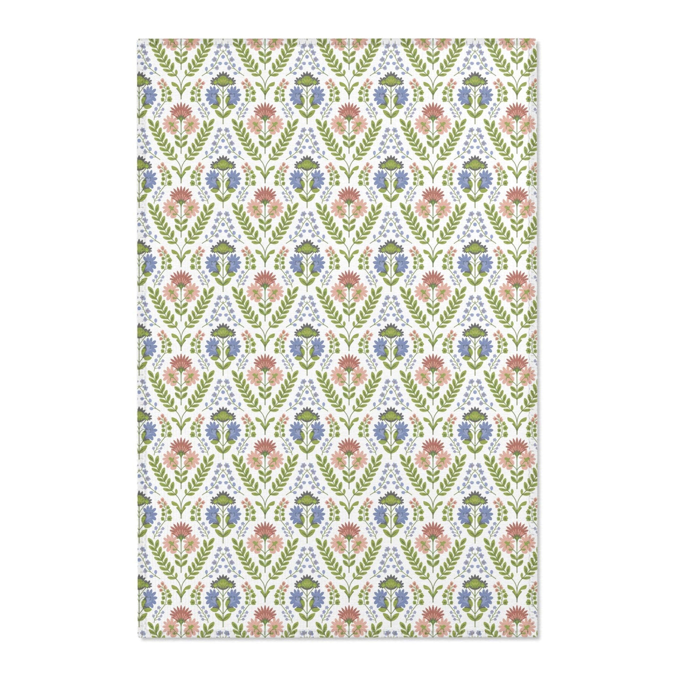 Flower Pattern Rugs - Boho Area Carpets - CEZBE
