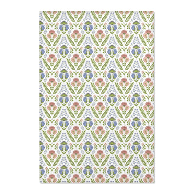 Flower Pattern Rugs - Boho Area Carpets - CEZBE