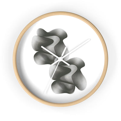 Striped Pattern Wall Clock - CEZBE