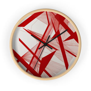 Red Wall Clock - CEZBE