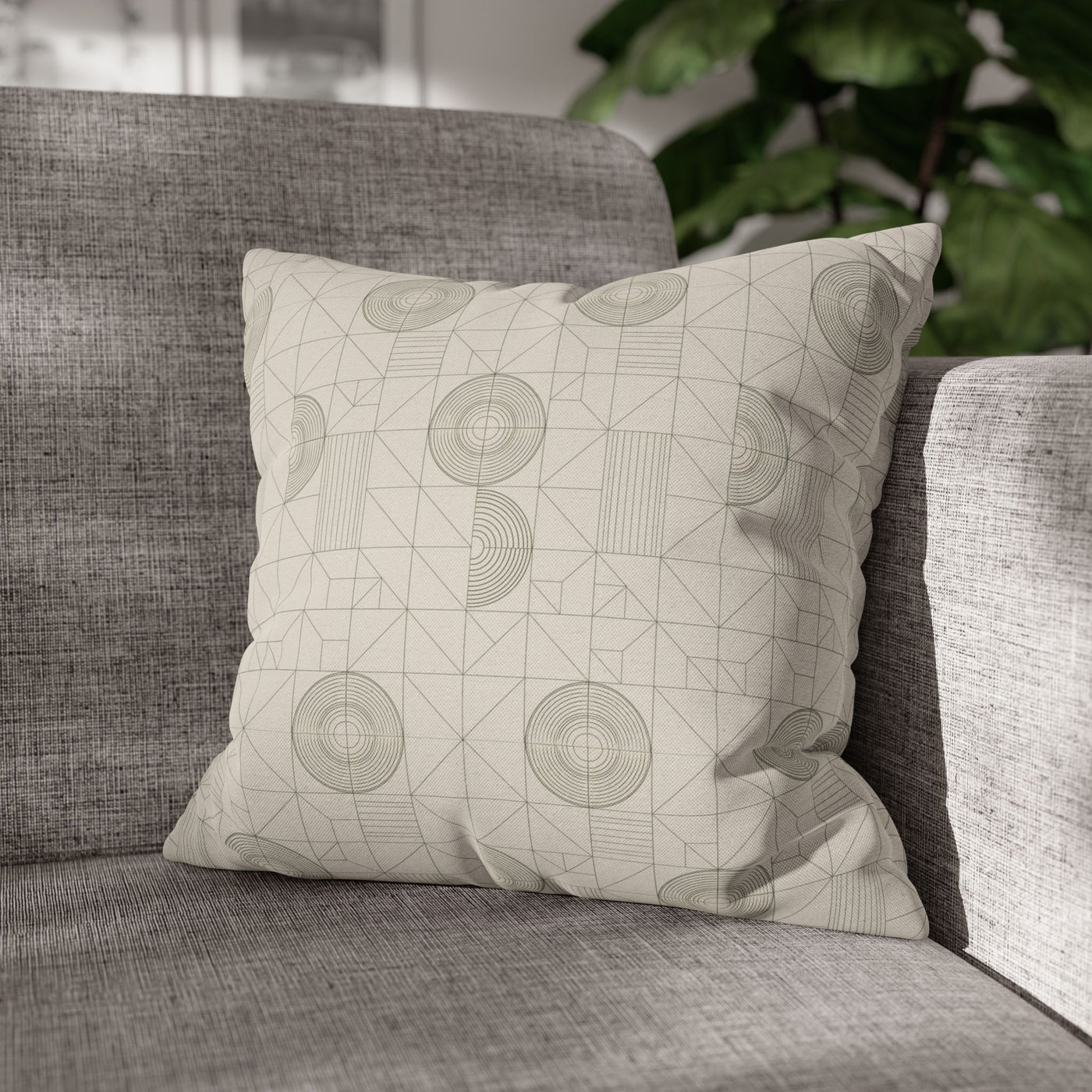 Neutral Lined Pillowcase