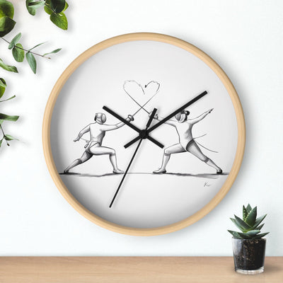 Black and White Wall Clock - CEZBE