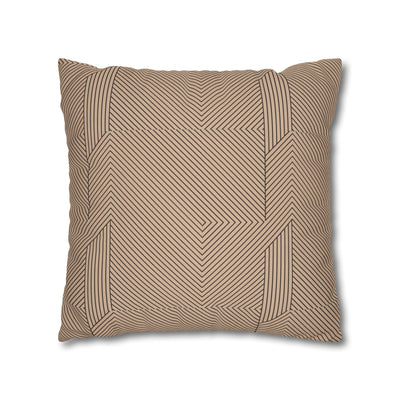 Neutral Lined Decor Pillowcase