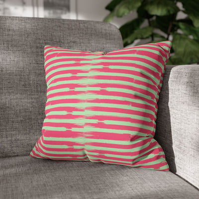 Seasonal Pink Home Decor Spun Polyester Square Pillowcase