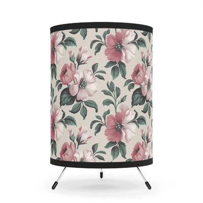 Flower Pattern Tripod Lamp - CEZBE