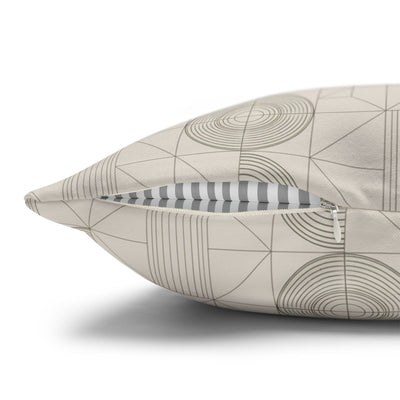 Neutral Lined Pillowcase