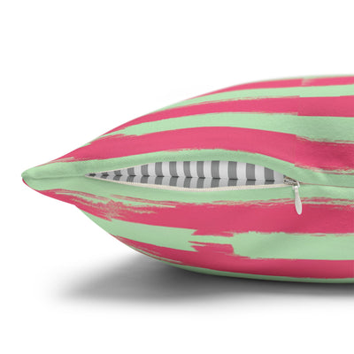 Seasonal Pink Home Decor Spun Polyester Square Pillowcase