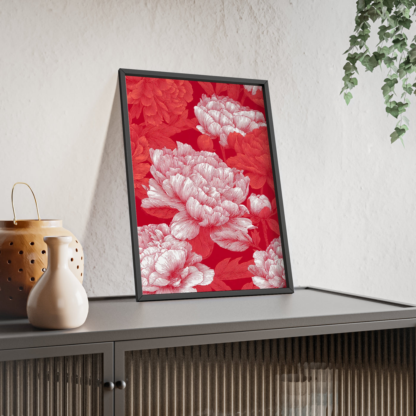 Vibrant Floral Wall Art Poster