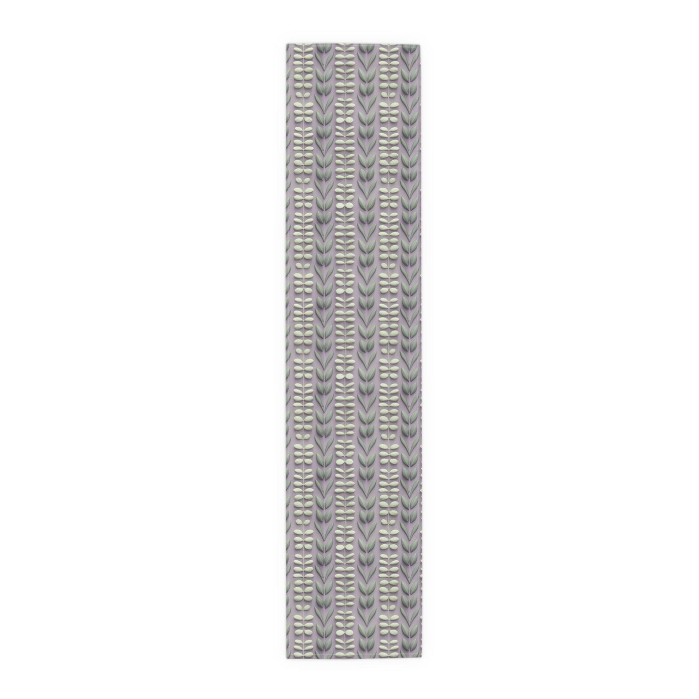 Botanical Plant Floral Leaves Table Runner - CEZBE