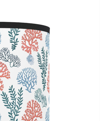 Navy Blue Coral Seaweed Lampshade - CEZBE