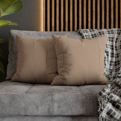Neutral Lined Decor Pillowcase