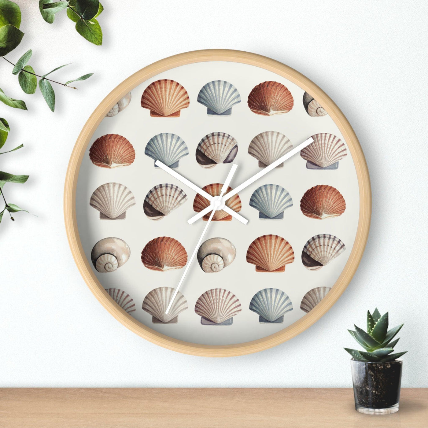 Seashell Wall Clock - CEZBE