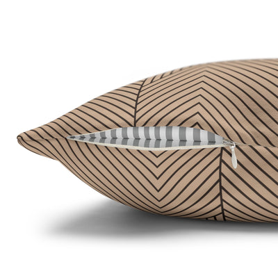 Neutral Lined Decor Pillowcase