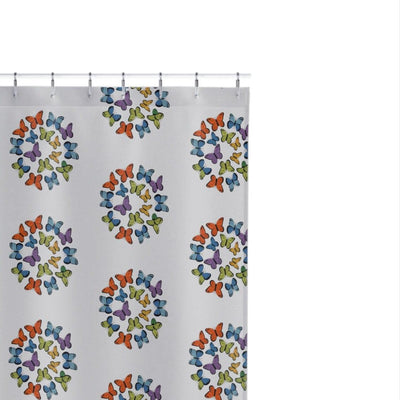 Colorful Butterflies Shower Curtains - CEZBE