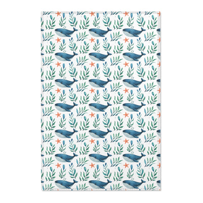 Whale Nursery Decor Area Rugs - CEZBE