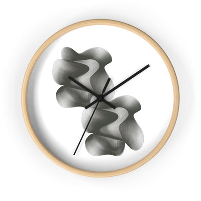Striped Pattern Wall Clock - CEZBE