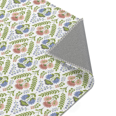 Flower Pattern Rugs - Boho Area Carpets - CEZBE