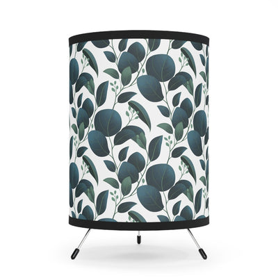 Tripod Lamp-Eucalyptus in Navy Blue Room Decor Lighting, US\/CA Plug - CEZBE