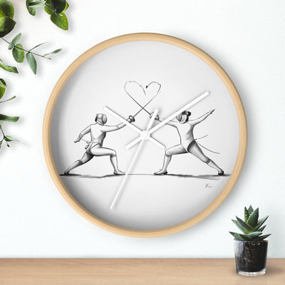 Black and White Wall Clock - CEZBE