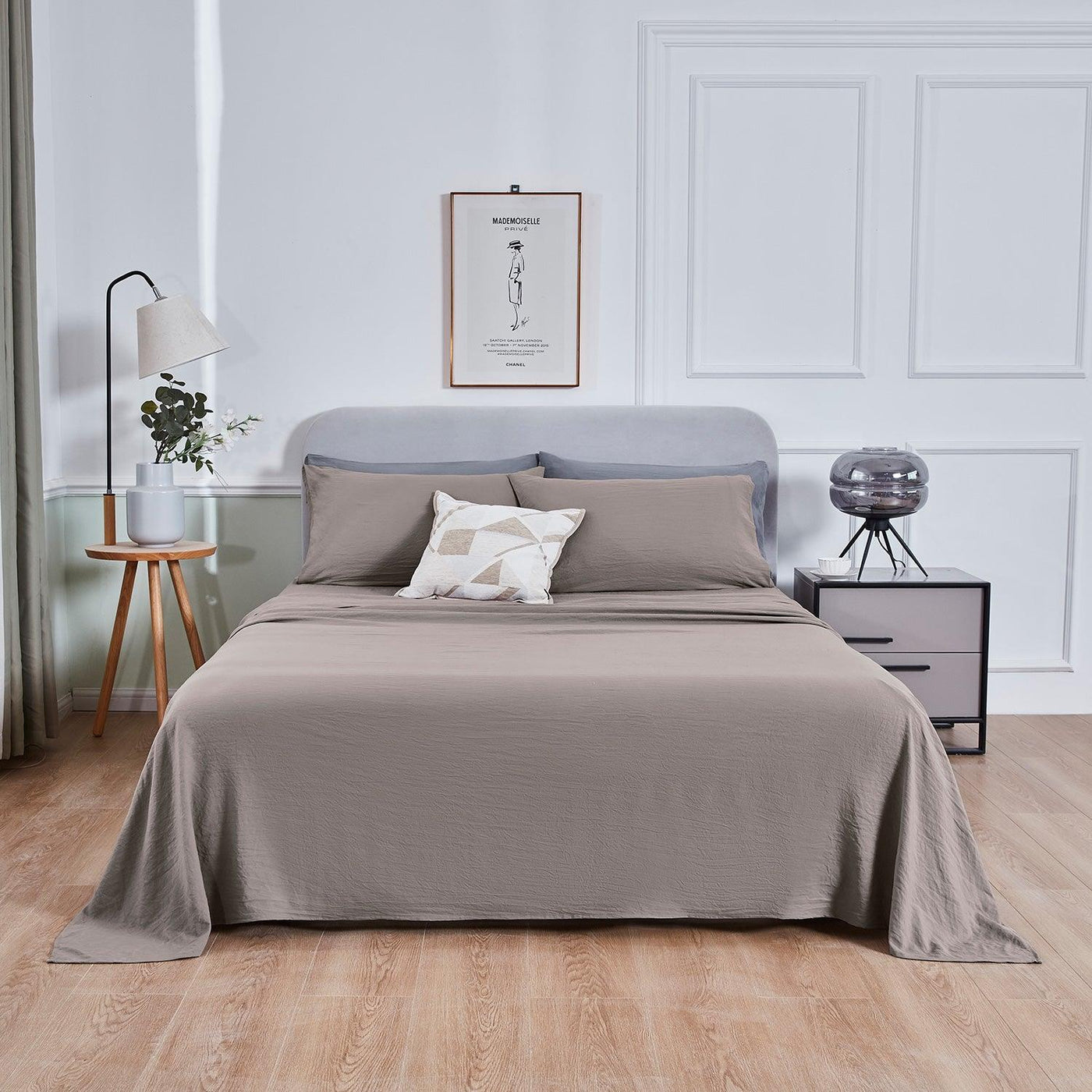 Microfiber Deep Pocket Hotel Bed Sheet - CEZBE