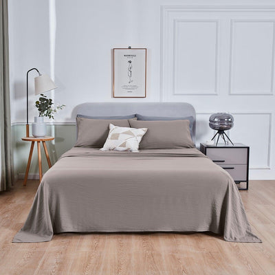 Microfiber Deep Pocket Hotel Bed Sheet - CEZBE