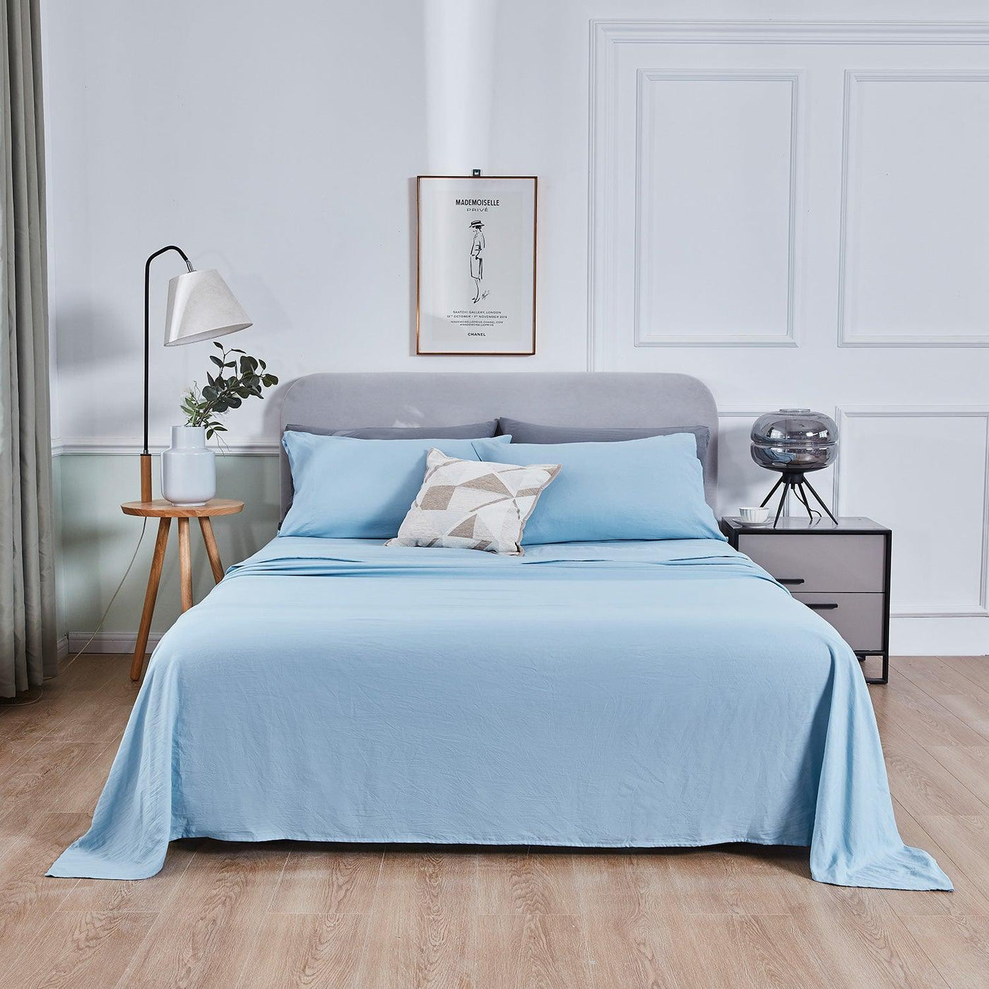 Microfiber Deep Pocket Hotel Bed Sheet - CEZBE