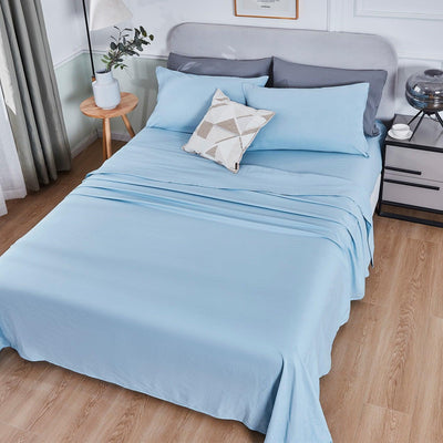 Microfiber Deep Pocket Hotel Bed Sheet - CEZBE