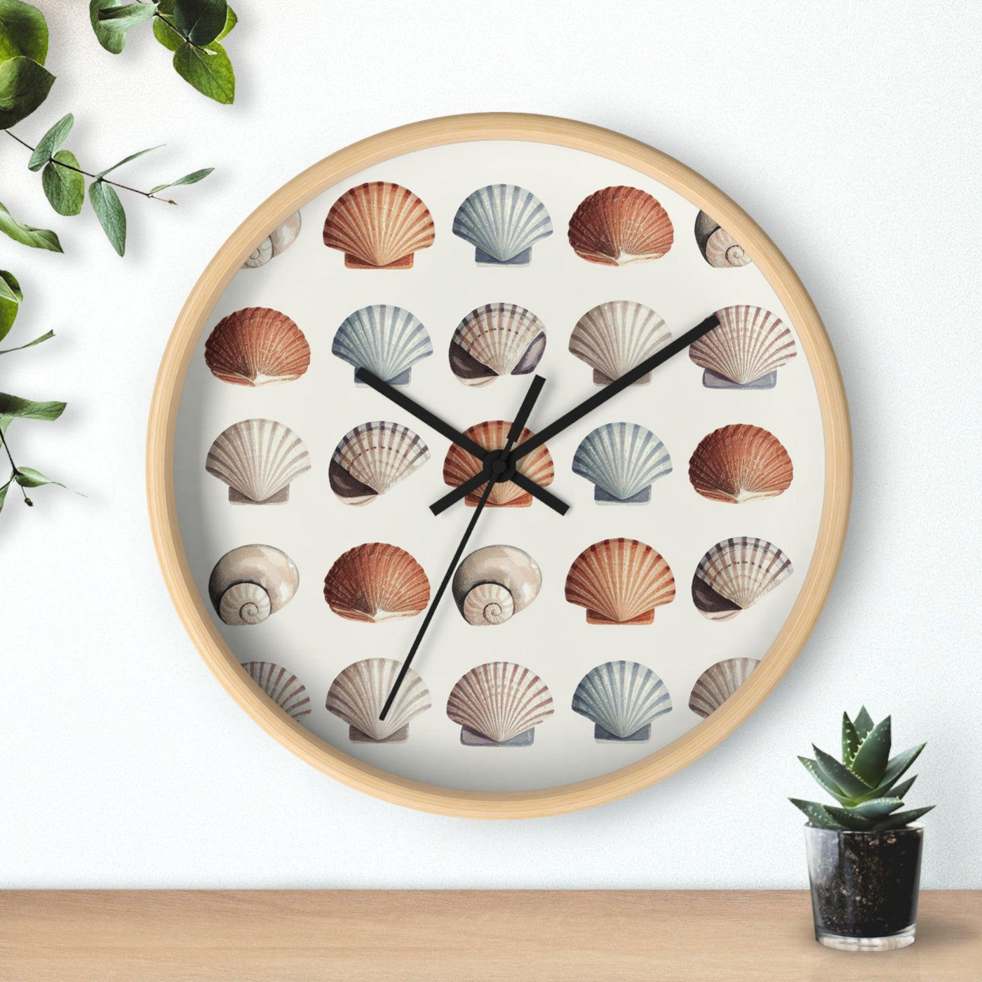 Seashell Wall Clock - CEZBE