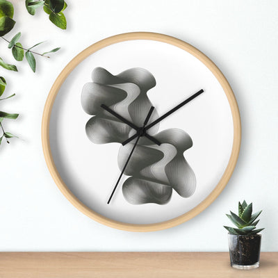 Striped Pattern Wall Clock - CEZBE