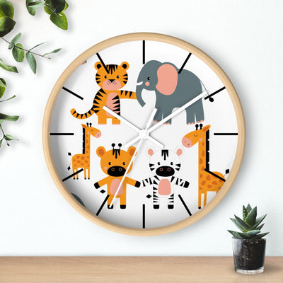 Forest Animal Themed Wall Clock - CEZBE