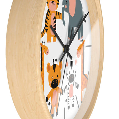 Forest Animal Themed Wall Clock - CEZBE