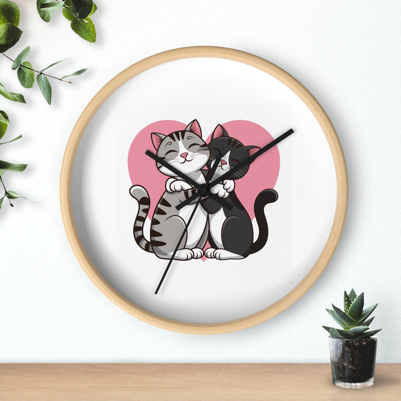 Cat Lovers Wall Clock - CEZBE