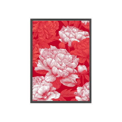 Vibrant Floral Wall Art Poster